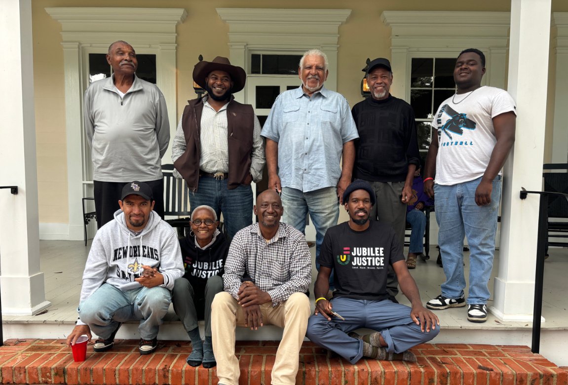 A group of Black rice farmers in the South who are using a dry farming method.